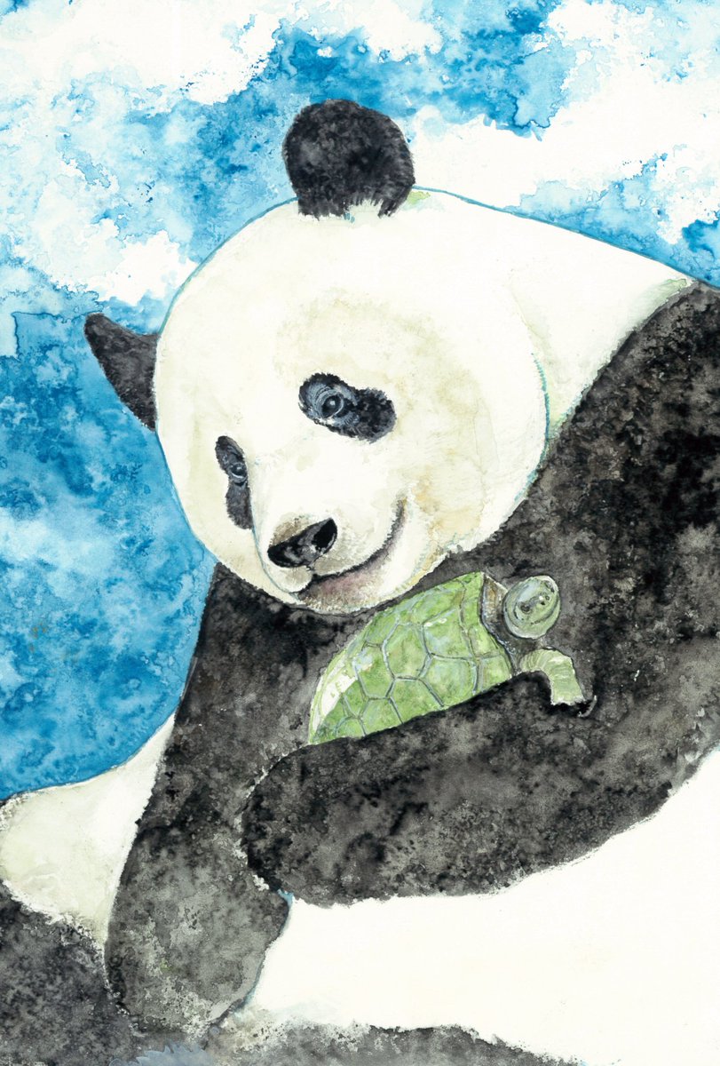 11月になったのでフォロワーさんに自己紹介しようぜ パンダ好きで 絵を描いて すなぱんだのイラスト