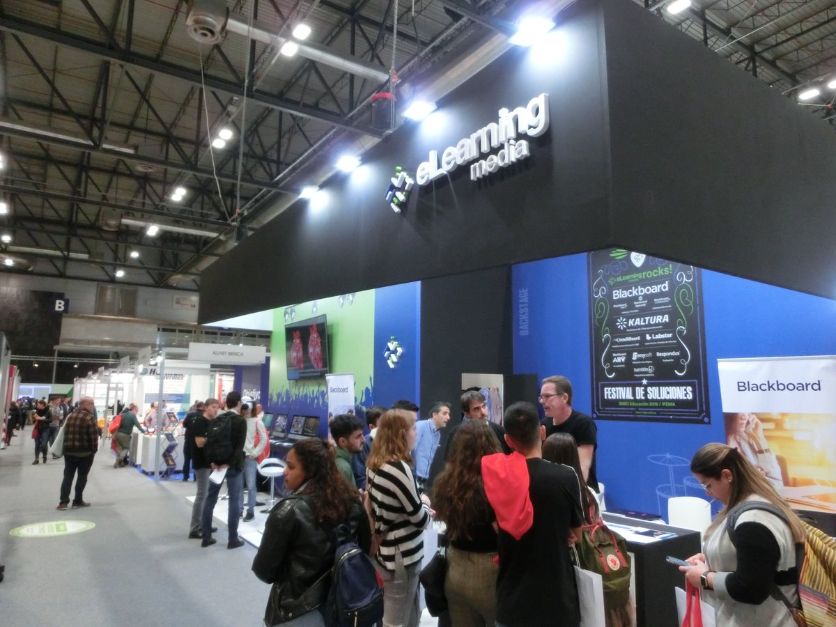 elearning_media's tweet photo. ¡Disfrutando del segundo día de #SIMOEDU19! Visítanos en el stand 6B06 de @SIMOEDU_ y conoce las novedades de @Blackboard, @Kaltura, @Labster y otras soluciones del ecosistema #eLearning #videolearning #VR #LearningExperience #innovacion #eLearningmediarocks🤘 https://t.co/jcgUaEfhnG
