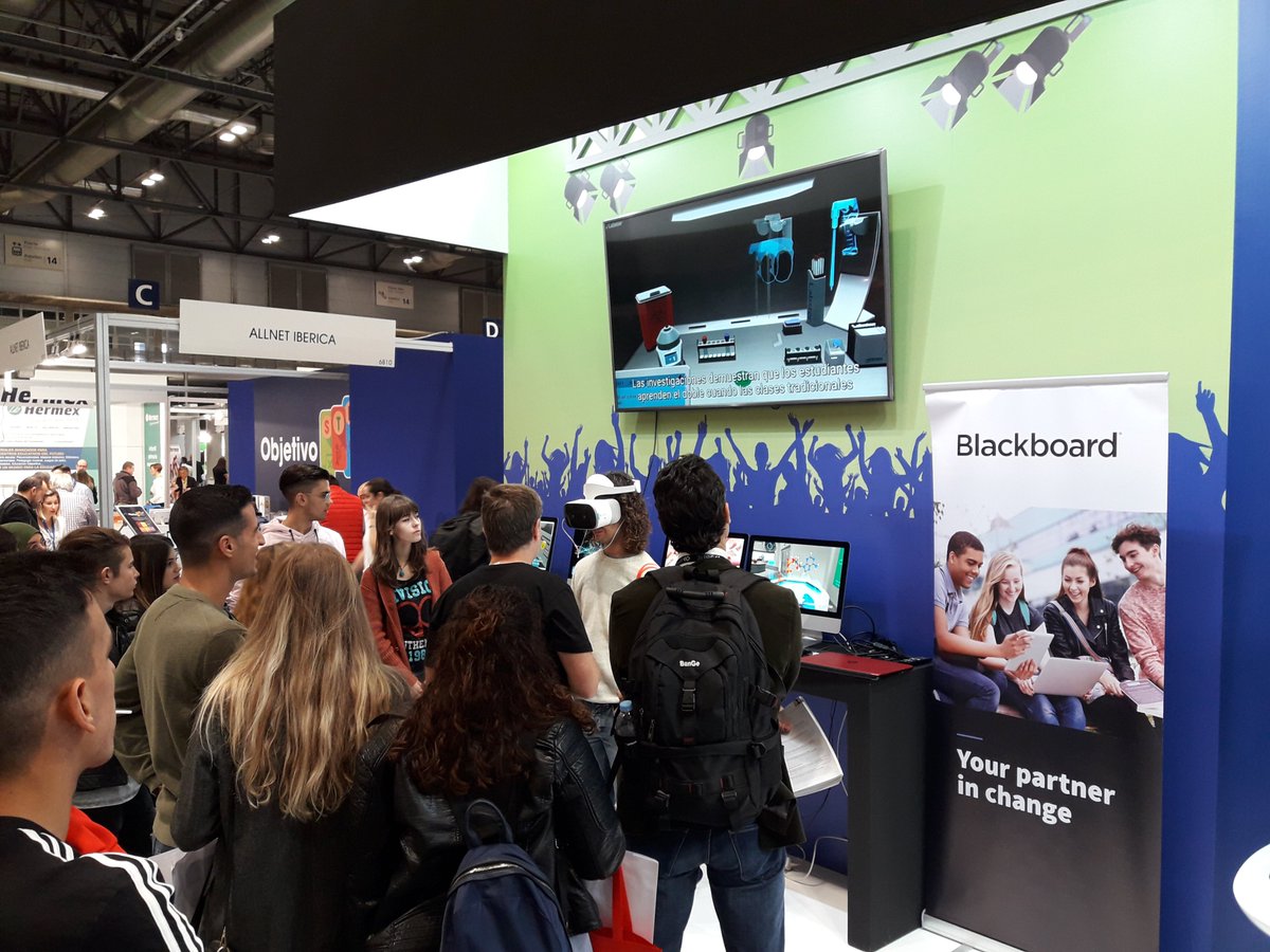 elearning_media's tweet photo. ¡Disfrutando del segundo día de #SIMOEDU19! Visítanos en el stand 6B06 de @SIMOEDU_ y conoce las novedades de @Blackboard, @Kaltura, @Labster y otras soluciones del ecosistema #eLearning #videolearning #VR #LearningExperience #innovacion #eLearningmediarocks🤘 https://t.co/jcgUaEfhnG