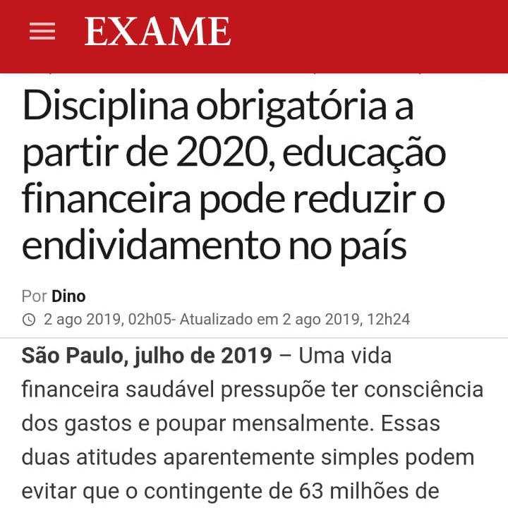Ta_emConta's tweet photo. Qual a opinião de vcs, essa matéria é necessária ou será inútil?
deixe seu comentário

Fonte: https://t.co/47vLUG6Iv1…/disciplina-obrigatoria-a-part…/

#noticias #exame #educacao #educacaofinanceira #novembro #taemconta https://t.co/oFJWRNaSj6