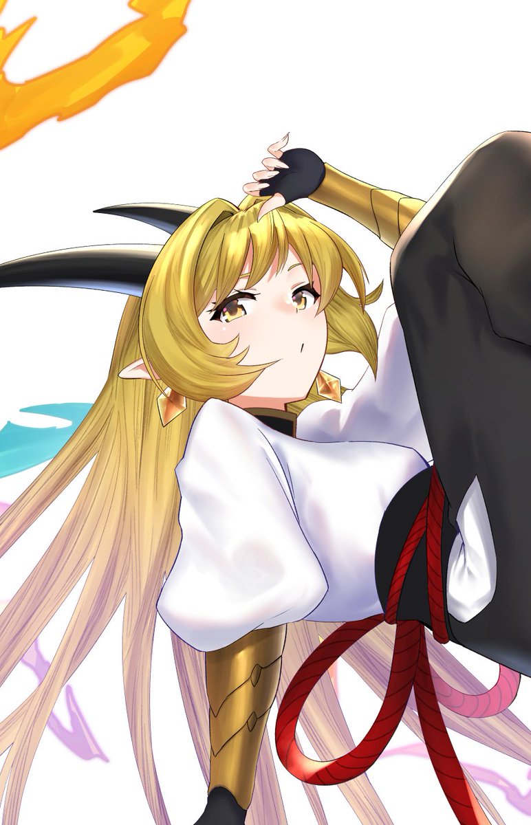 うちの子のラムナ。前回描いたライオウの側近でお手伝いさんです。あんまり描けてなかったキャラだったんだけど今回描けてよかった。 