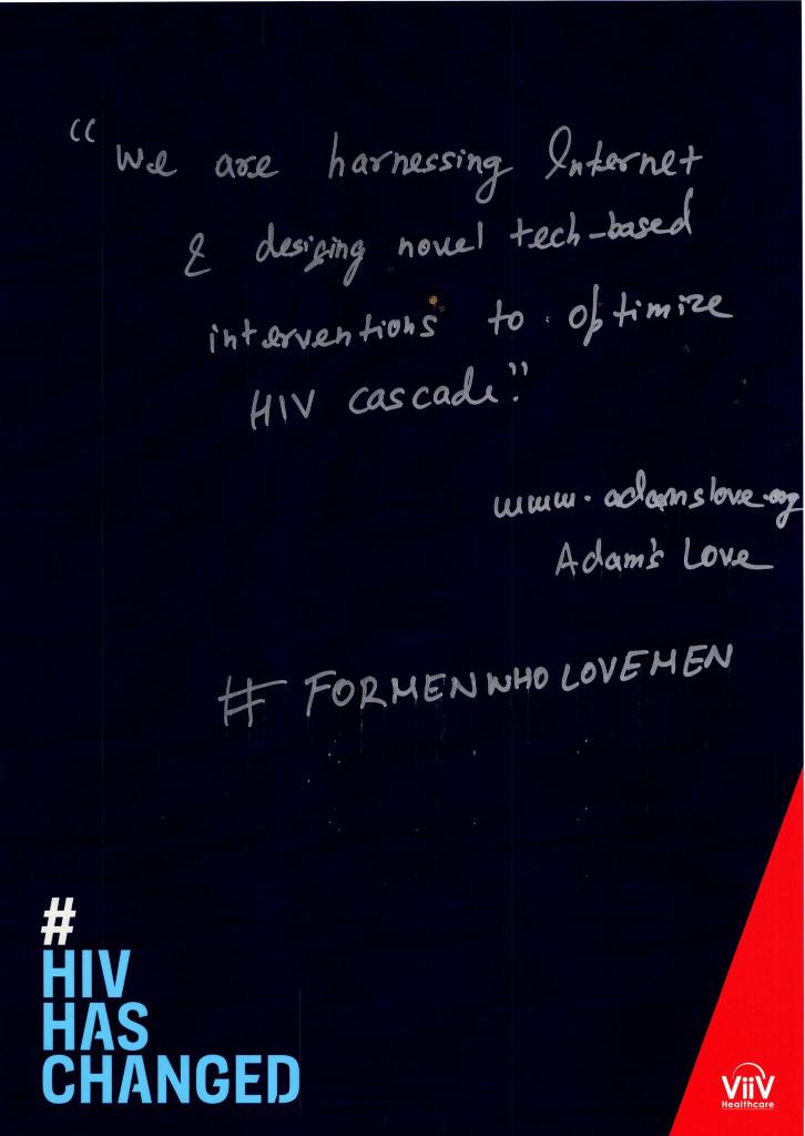 ViiVHC's tweet photo. At #EACS19 we are creating posters with messages from YOU! Come down to talk about how #HIVHasChanged and the future changes you want to see! https://t.co/tZCH03nJNK