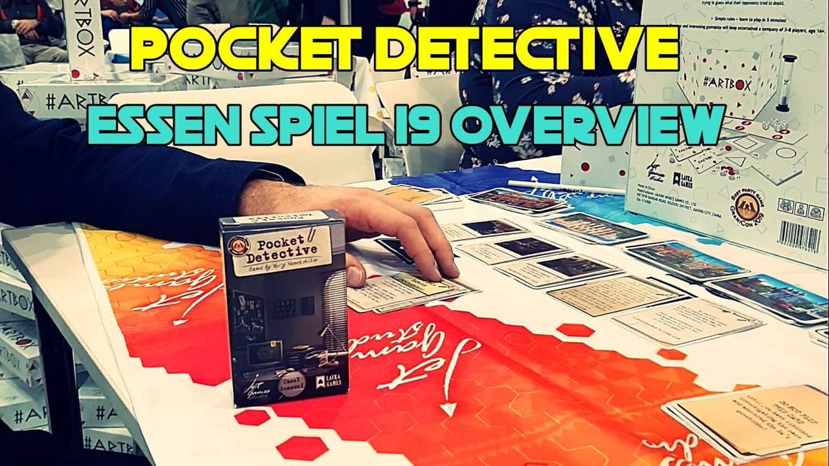 thecuriousbox2's tweet photo. [ESSEN SPIEL 19 EXCLUSIVES]

Here's a great little game for those who love conspiracy theories. Thematic and without puzzles, Pocket Detective was very well succeed at the Essen Spiel.

https://t.co/NfidNSmKKd https://t.co/PVLf9ilWqV