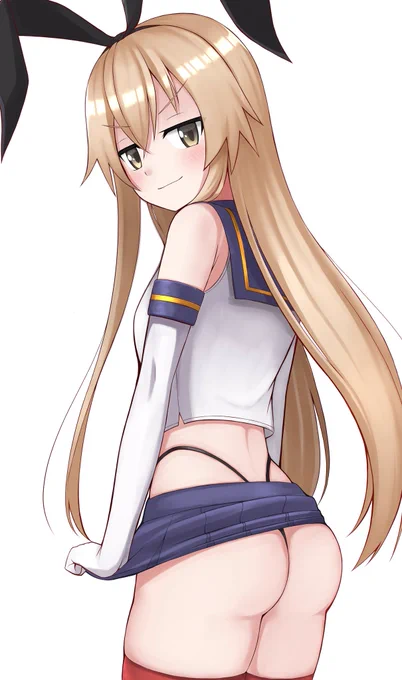島風「今日はいいお尻の日らしいよ〜?」

もう終わってるよ.... 