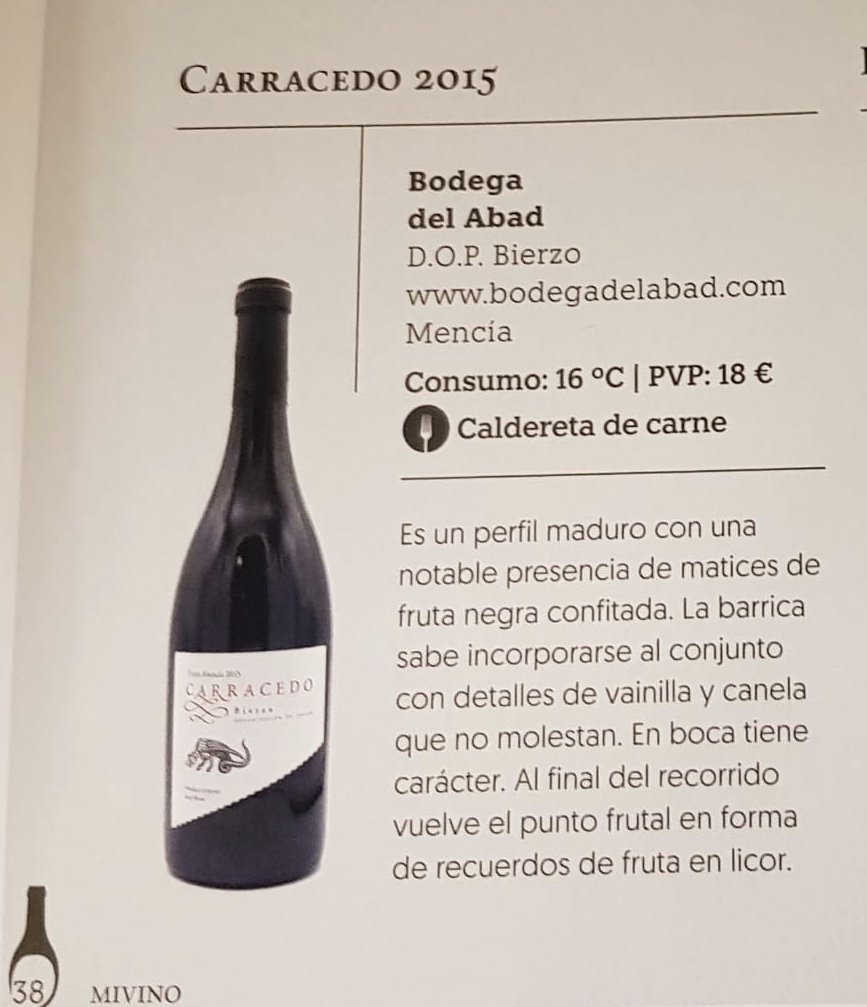 Bodega del Abad tweet media