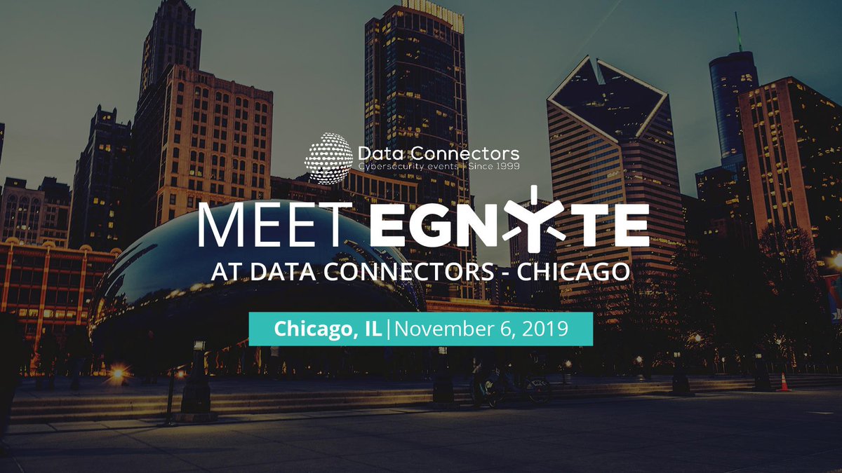 Egnyte's tweet image. Good morning, Chicago! Our Egnyters are on the ground at the Hilton Chicago/Oak Brook Hills Resort &amp; Conference Center, ready for a full day at the Chicago Suburbs Cybersecurity Conference. We look forward to meeting everyone.
#DataConnectors #CybersecurityConference #Chi