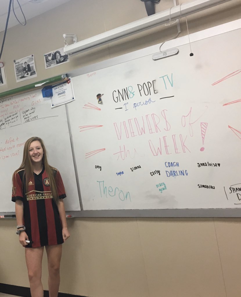 Shout out to <a href="/CoachSavvy/">Savvy</a> and the best news network there is, GNN,  for our most prestigious award! Who wants more cookies??? #viewersoftheweek #gritcoinworthy #inspirepopehs