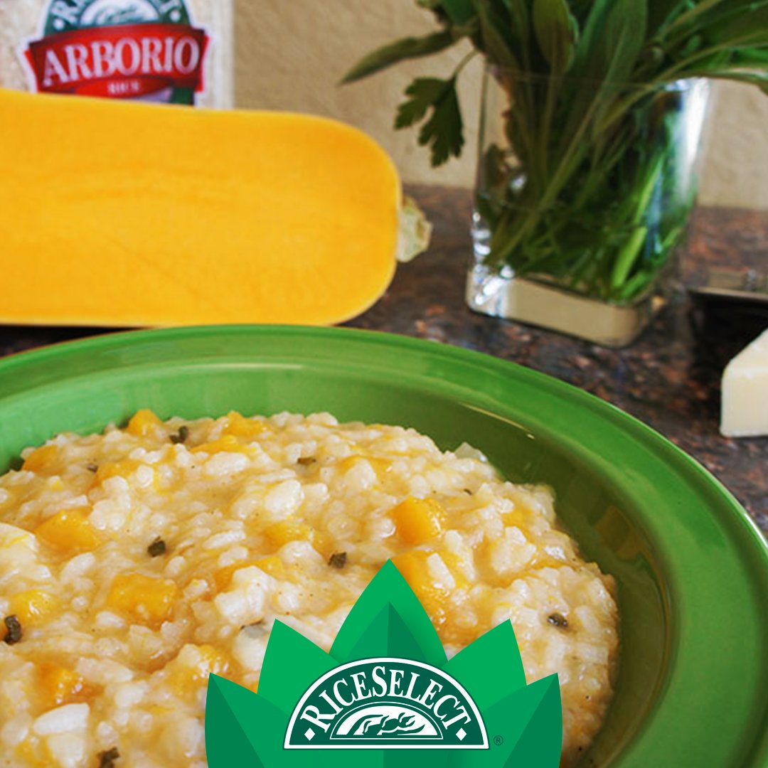 RiceSelect's tweet image. For #fall #recipes, you can't go wrong with this #Butternut Squash #Risotto bit.ly/2rjethY