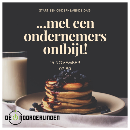 🥞Muzikaal Ondernemers Ontbijt met De Noorderlingen!🥞 - 
Heb jij je al aangemeld?

mailchi.mp/3d9b14e87881/m…