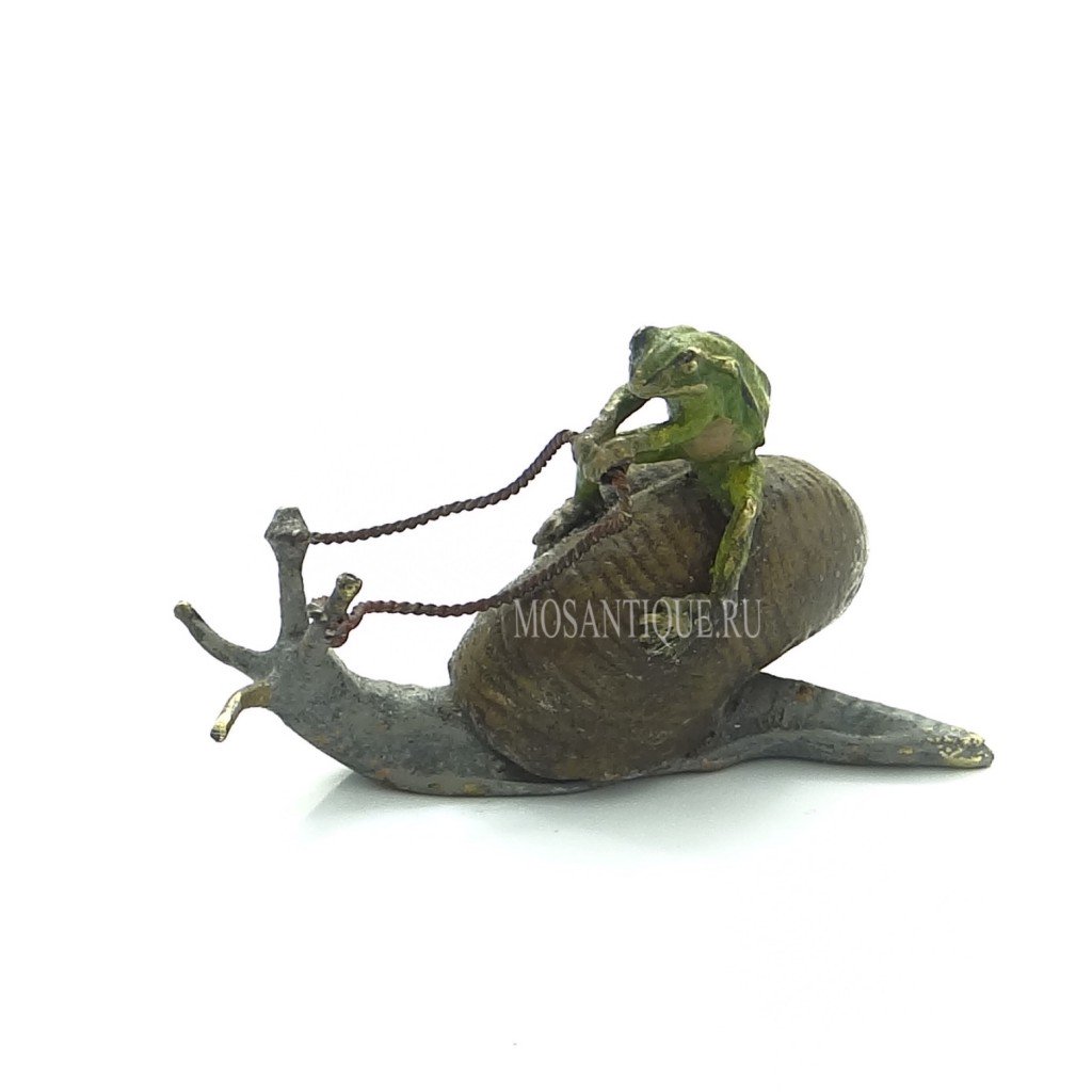 Mosantique's tweet image. Миниатюра "Лягушка верхом на  ... 
mosantique.ru/kupit/venskaya…
#Фабрика_Бергмана #Фигурка_лягушки #Фигурка_улитки