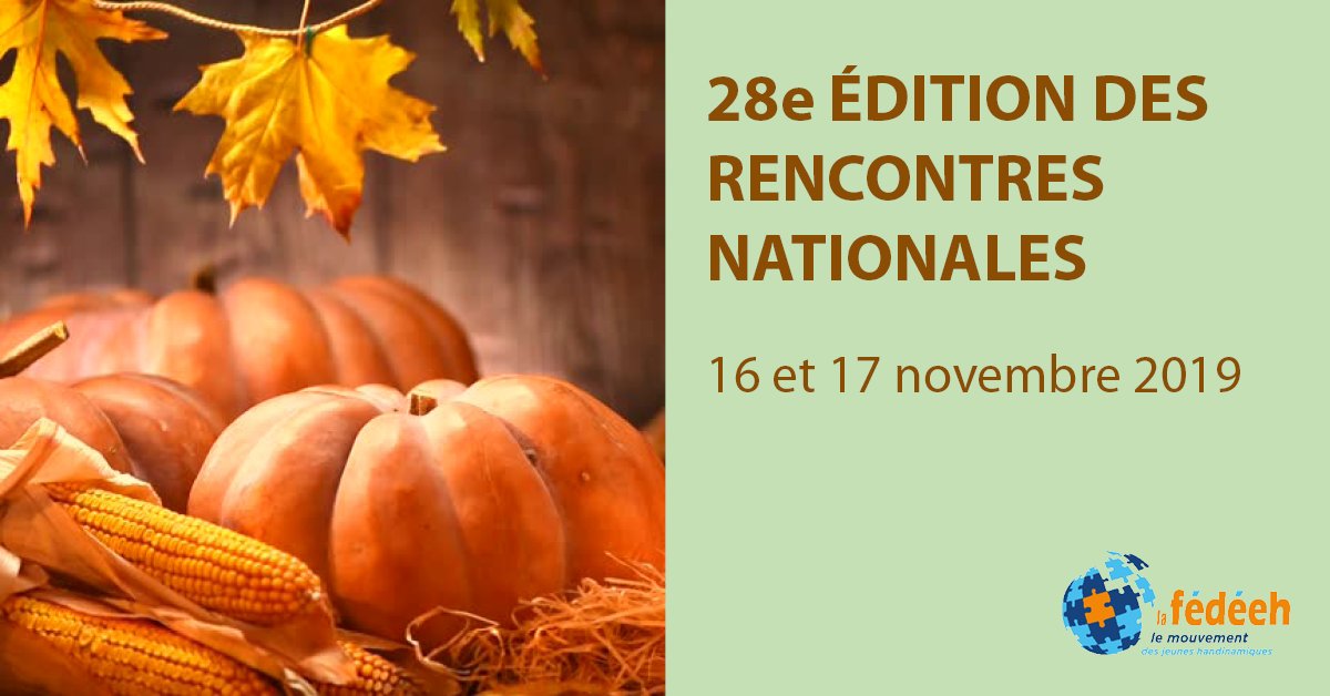 100Handinamique's tweet photo. 📣[#ÉVÉNEMENT]
Le 28e Rencontres Nationales se tiendront les 16 &amp; 17 novembre à Paris. Ce rendez-vous, ouvert à tous et toutes, est l'occasion de suivre des ateliers, des conférences et des initiations ludiques. L'inscription s'effectue en ligne ➡️https://t.co/GBdMVAJabD https://t.co/rcwIVLYTB8
