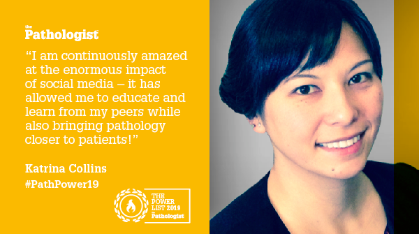 pathologistmag's tweet photo. .@SueEPig labels social media as being a key tool in her #pathology career!
Congratulations on making the 2019 Power List!
Read the full Power List here:
https://t.co/QykNoijoKr
#Pathology #Pathologist #PathPower19 https://t.co/fYsyFbYGOs