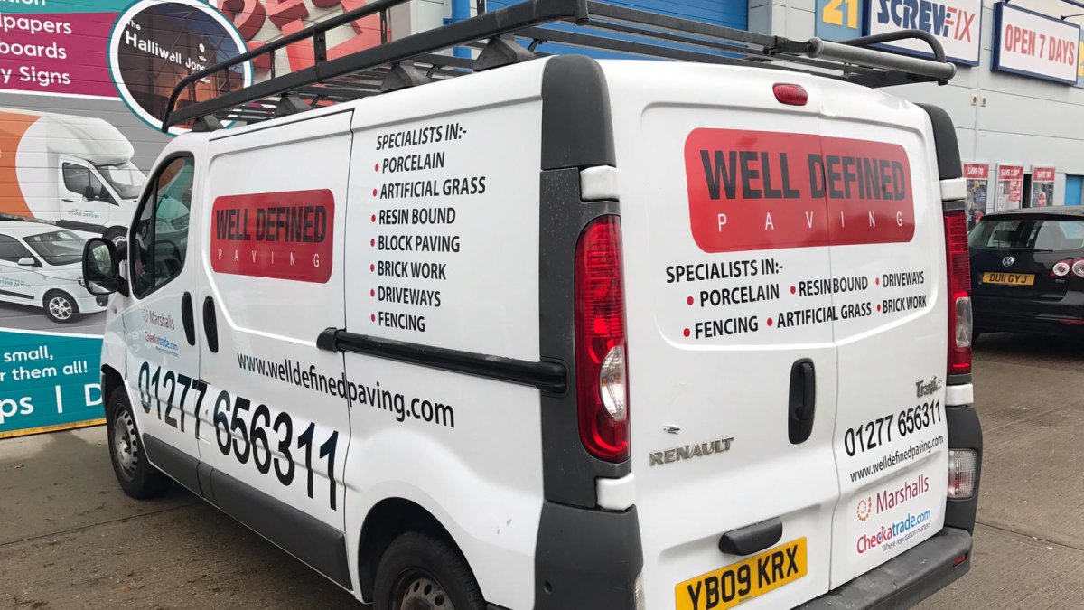 SXBasildon's tweet photo. You're not going to miss that phone number anytime soon... Font size: 10,000 ๐ Vehicle graphics made to be SEEN! #SignsExpressBasildon #VehicleGraphics #Signage #Signs #Basildon #Essex https://t.co/Oq5Ds2hiRr