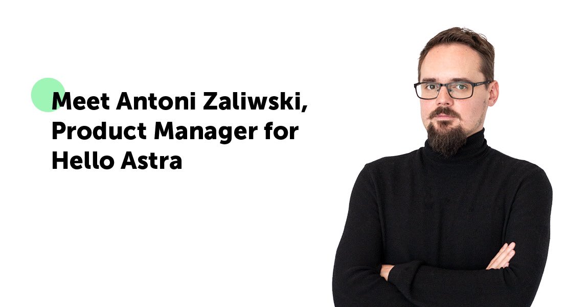 HelloAstra's tweet photo. Meet Antoni Zaliwski, Product Manager for Hello Astra that can demo the platform and answer any questions you have! 
#HRTechSummit #HelloAstra #ATS #HR https://t.co/UPia2vbFt5