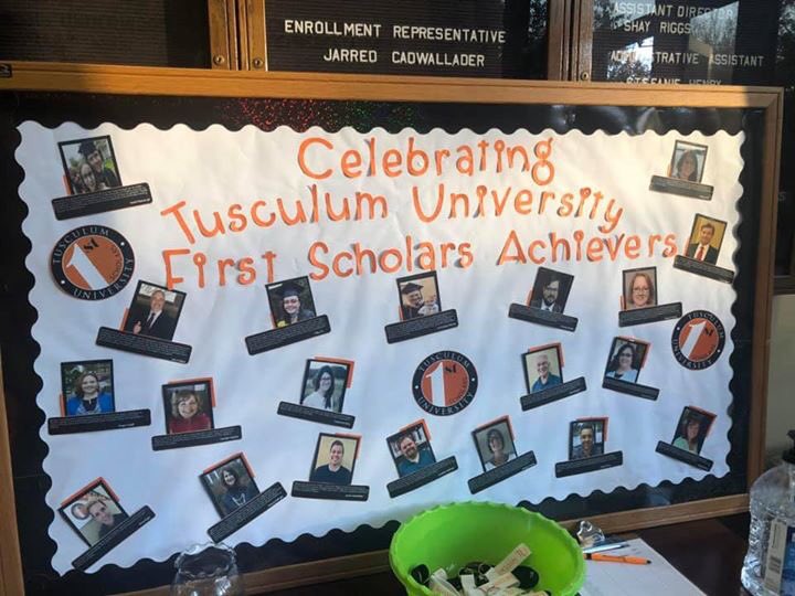 Tusculum_Univ's tweet photo. Incredible evening in Knoxville celebrating first-generation adult learners! #tusculumuniversity #firstscholars #scholars #first #tusculum #tuproud #knoxvilletn #knoxville #campus https://t.co/TF5Fr57P4m