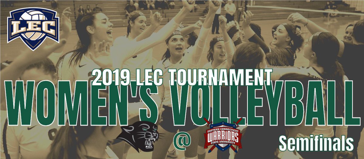 PSUPanthers's tweet photo. On to the semifinals! @plymouth_state to visit Eastern Connecticut tomorrow night
@LittleEastConf 
https://t.co/cjJvwfjH67
#PantherPride #BleedGreen #LECvb #d3vb #LECTourney https://t.co/6t58HP9r17