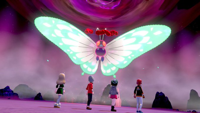 キョダイマックスなバタフリーをゲットしたい ポケットモンスター シールド レイド戦ソロプレイ ノスリとイカちゃん