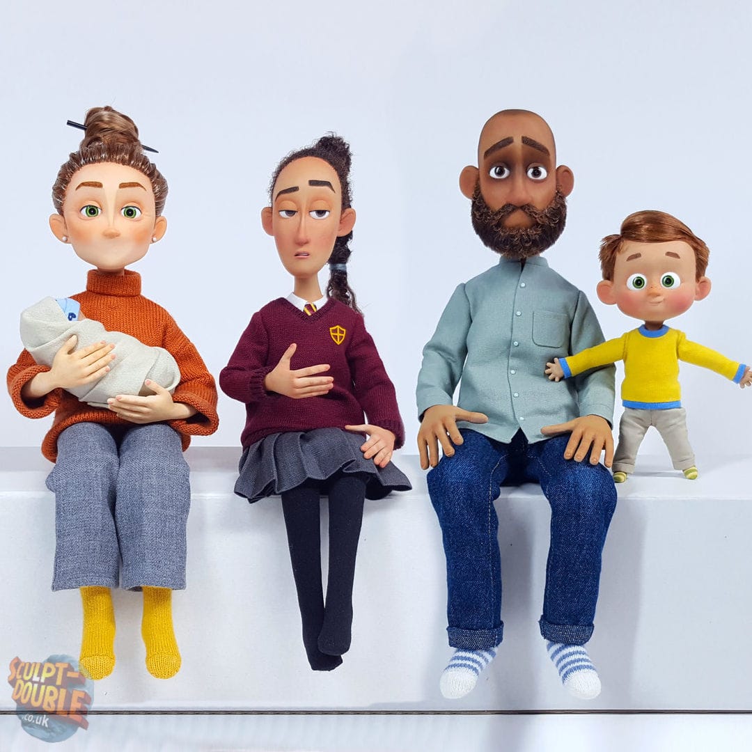 Joshua Flynn on Twitter "A puppet family portrait. This is the full