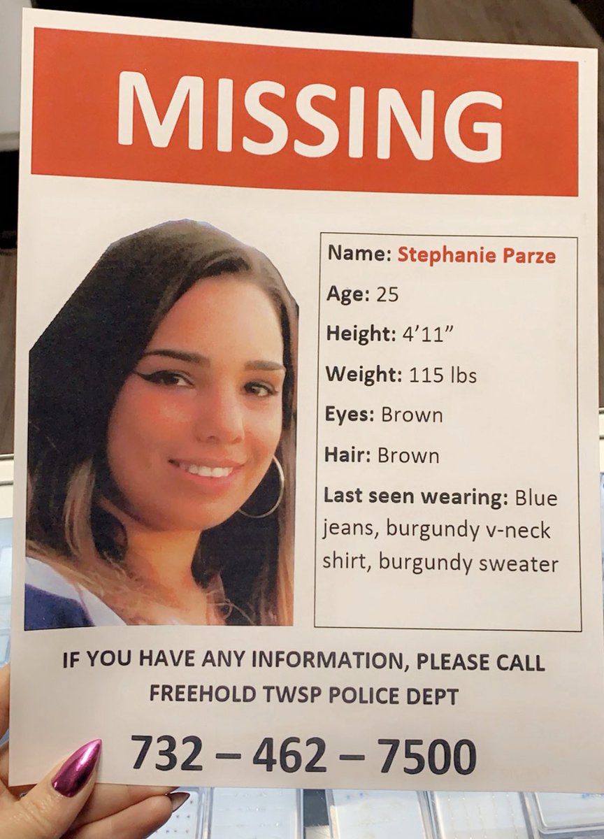 kaseytattoos's tweet photo. This poster was dropped off at my shop. I graduated with this girl, Steph Parze, and she is missing a week today. She was always kind hearted and sweet. My heart hurts for her close friends and family. Please share and help spread this! Praying for a safe return home for her🖤 https://t.co/tXOxlpiipa