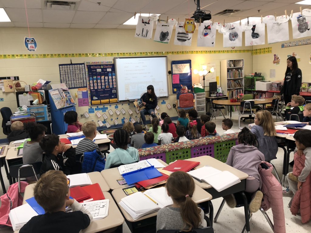 LAHester04's tweet photo. Thank you to Bob Jones NEHS for reading to us for Read for the Record! @columbiaeschool @JmFrye https://t.co/TWF7IxK4gG