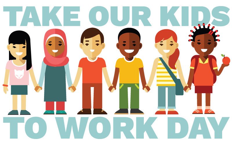 HaltonIEC's tweet photo. Did you know that Take Our Kids to Work day is 25 years old today? @TLPCanada  #KidtoWork Launched in 1994, Take your Kids to work day is the most recognized Career event in Canada, with estimated 200,000 Grade 9 students visiting workplaces every year. #KidstoWork https://t.co/UXME7HDwTi