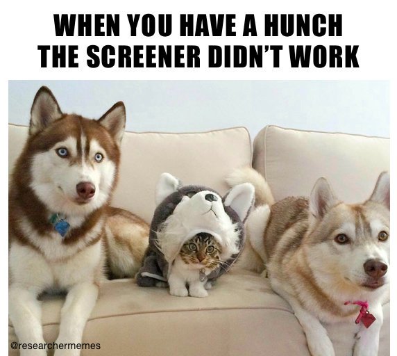 ResearcherMemes's tweet photo. “So, tell me, how does it feel to be a dog?” #research #ux #participant #recruitment https://t.co/1IzvmJxYxS