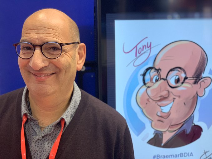 Congratulations to <a href="/tonyj01/">Tony J.</a> from <a href="/GDPUKcom/">GDPUK.com</a>, the winner of our #BraemarBDIA <a href="/DentalShowcase/">BDIA Dental Showcase</a> caricature competition. Tony has very kindly decided to donate the value of his voucher to charity. 

 #patientfinance #braemarfinance #businessloans #taxloans #vatloans #hirepurchase