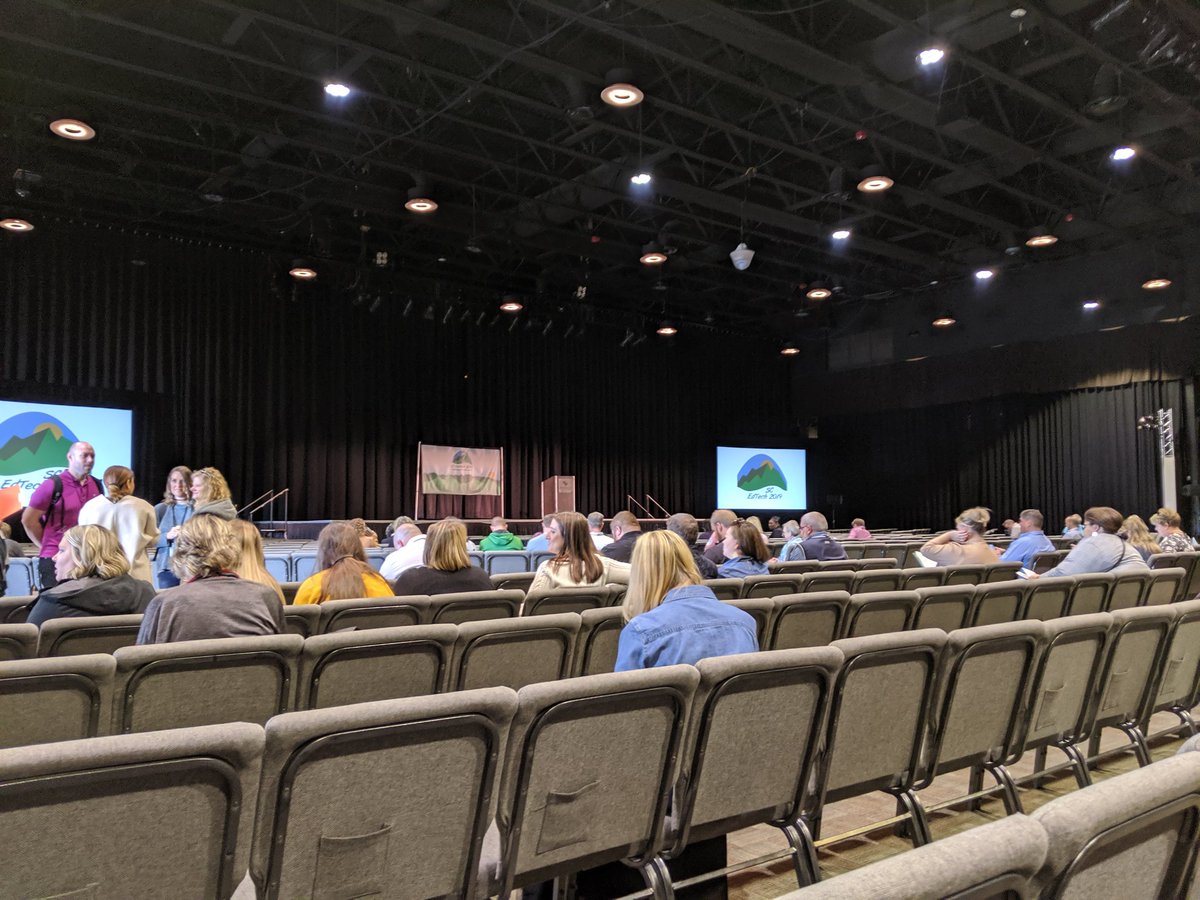 jlessard32's tweet photo. Excited to be here this morning! @sched #edtech2019 Keynote is about to start! #neverstoplearning #Greenville https://t.co/yKbHumwdWc