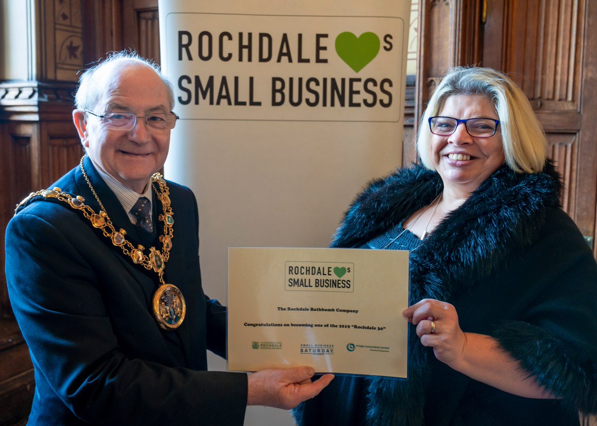 Drum roll please ...

Our first #Rochdale30 business of 2019 is the wonderfully sweet smelling Rochdale Bath Bomb Company <a href="/trbc123/">Wild and Veganic</a>, selling handmade bath bombs, soaps and soap sponges.