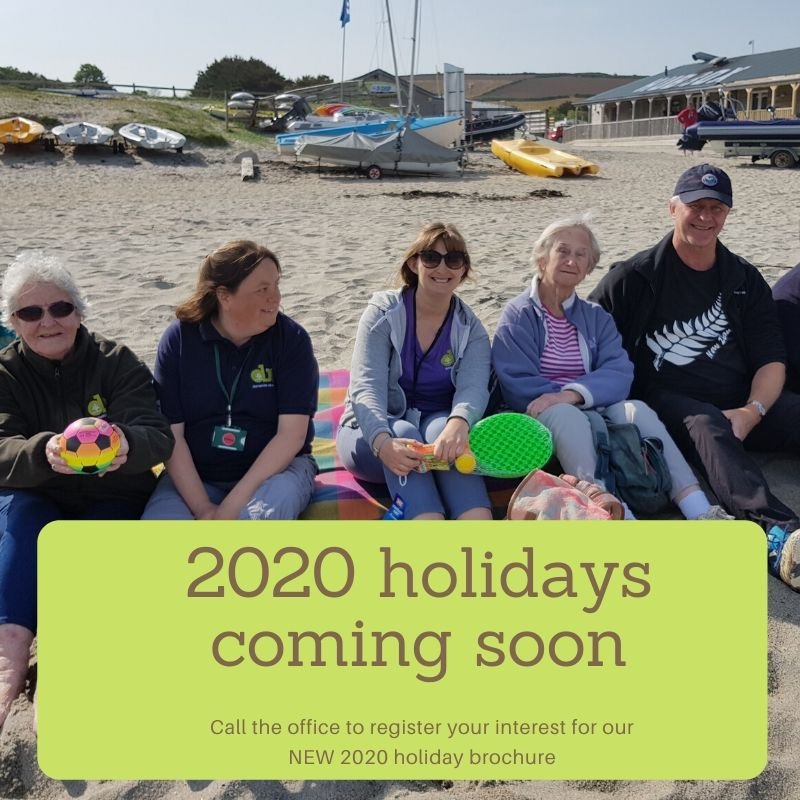 DementiaAdv's tweet photo. Our 2020 holiday programme is #launching #soon! be sure to sign up to receive our NEW #brochure...#dementiaadventure #supportedbreaks https://t.co/r7cubvQiom