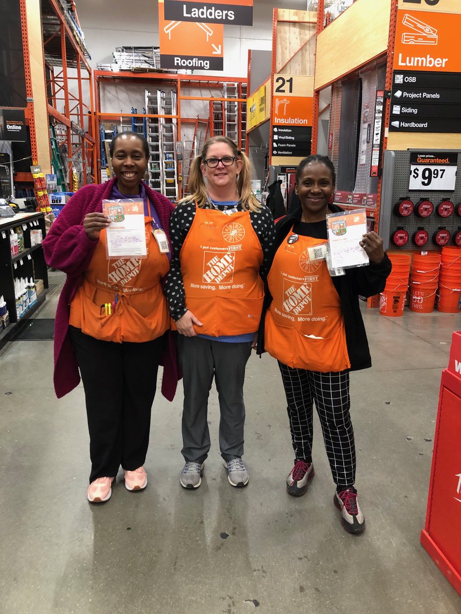 Well deserved Tee and Sylvia!!!  #holloween3828 Thank you for taking care of our front end.