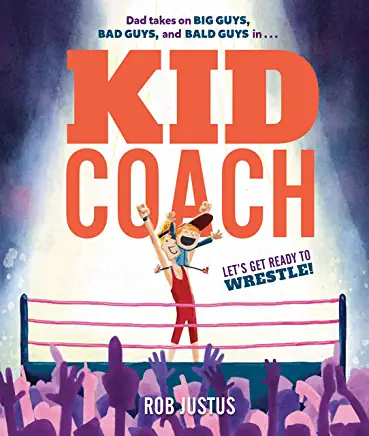 KirstenWLarson's tweet photo. PREORDER BOOK PEEK -- KID COACH by Rob Justus: In a twist on the typical father-son story, Kid Coach teaches his protege -- Dad -- a thing or two, including sportsmanship. The illos. are hilarious. #kidcoach #wrestlerumblemaniakingdom #fatherson #couchpotato @Soaring20sPB https://t.co/RzhzYWg2lA