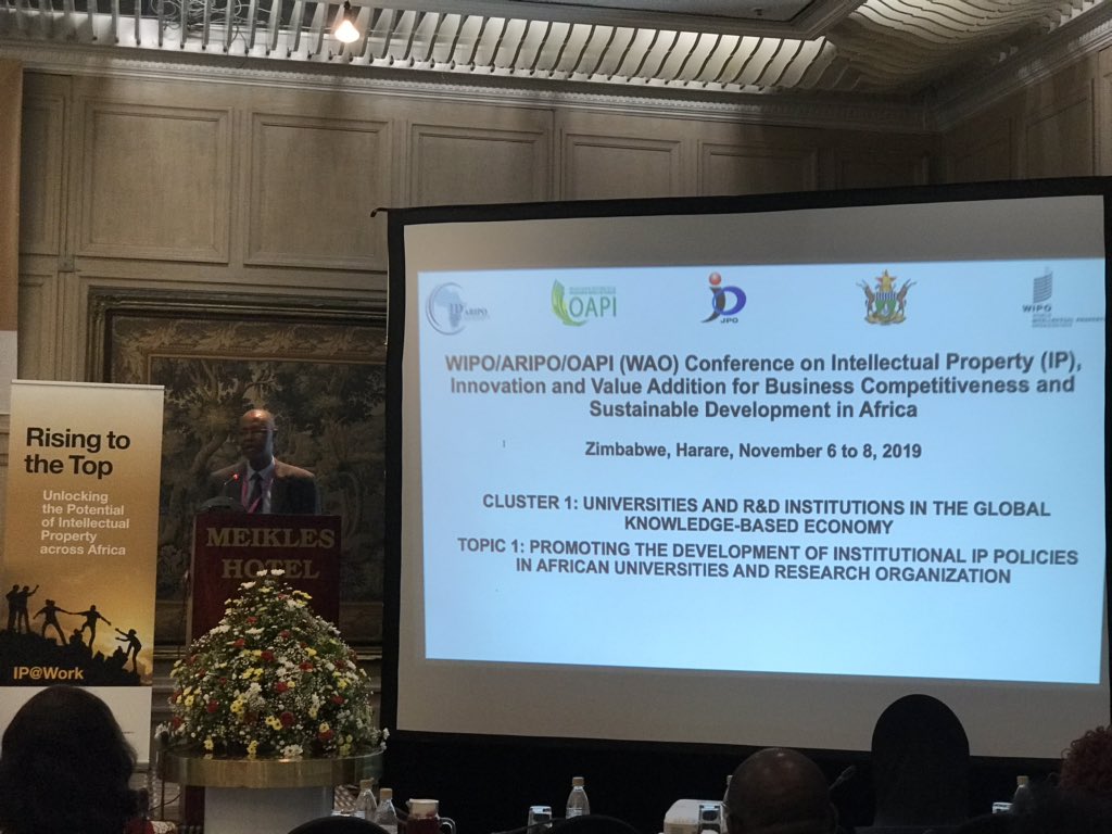 _ARIPO's tweet photo. #IPforUniversities and Commercialization of Intellectual Property
#IPCreation
@Africa_Univ @vcafricauni @ https://t.co/aprrFQ9DFC