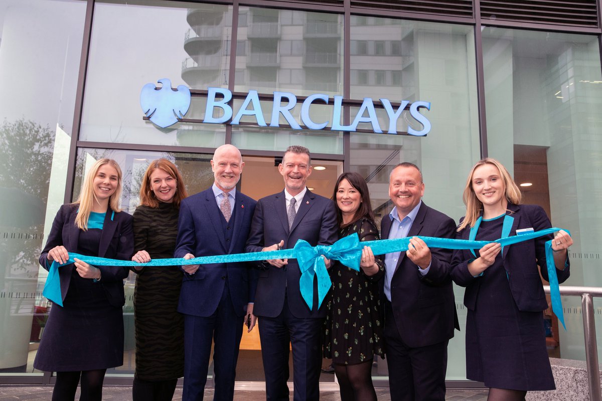 MediaCityUK (@mediacityuk) on Twitter photo The first bank in MediaCityUK is now open!
"We’re absolutely delighted to celebrate the launch of our new <a href="/MediaCityUK/">MediaCityUK</a> branch with the local community today." - Steve Mitchell, <a href="/BarclaysUK/">Barclays UK</a> Market Director for Manchester
mediacityuk.co.uk/newsroom/barcl… The first bank in MediaCityUK is now open!
"We’re absolutely delighted to celebrate the launch of our new <a href="/MediaCityUK/">MediaCityUK</a> branch with the local community today." - Steve Mitchell, <a href="/BarclaysUK/">Barclays UK</a> Market Director for Manchester
mediacityuk.co.uk/newsroom/barcl…