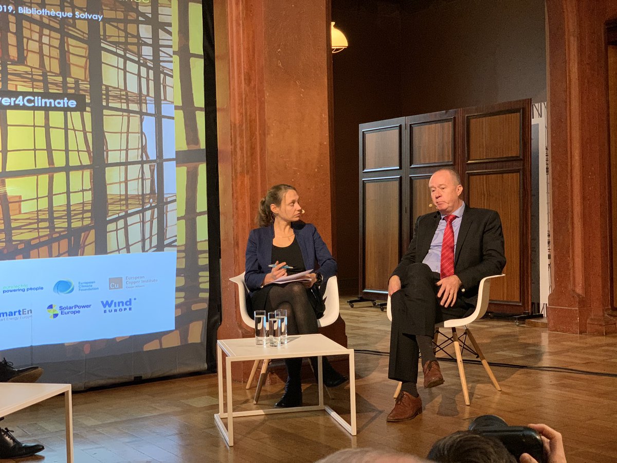 ThomasNowakEU's tweet photo. #heatpumps can be deployed in nearly all buildings - new and renovated- in Europe and in many industries, as well as #dhc says N Matten, @StiebelEltron at todayโs electrification alliance event in the Solvay library! #power4climate https://t.co/ThGLzWaxOK