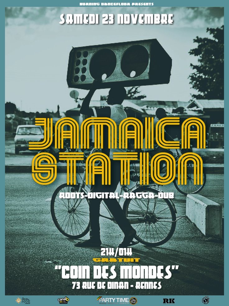 Tr3ligS's tweet photo. C'est le Retour des soirées Sound System Au Coin des Mondes !
▶️ https://t.co/zs2wjiZ5rN

#jamaïcastation #rennescity #coindesmondes
#roots #reggae #digital #dub #goodvibes
#triston #tr3ligselecta #friendsandguests #vinyl https://t.co/844zeuGDlr