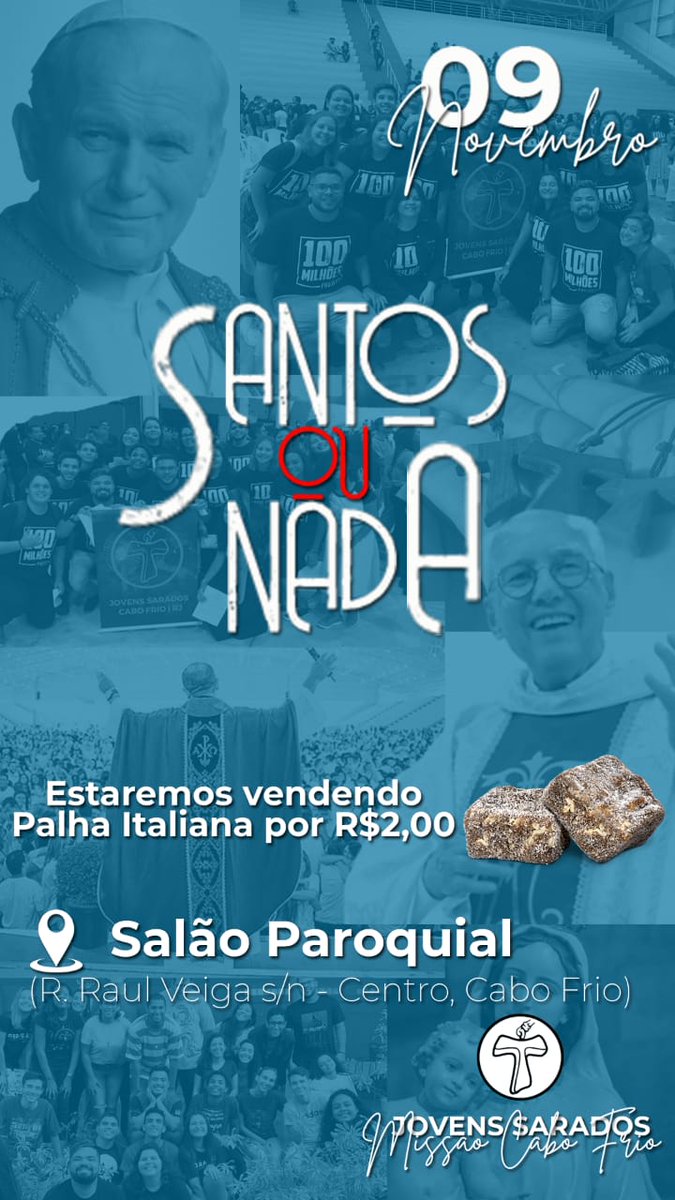 jscabofrio's tweet photo. Demorou, mas chegou!! 
Sábado tem o nosso pós aprofundamento às 18:00, e você é o nosso convidado especial!
#OuSantosOuNada https://t.co/BaW44u50F2