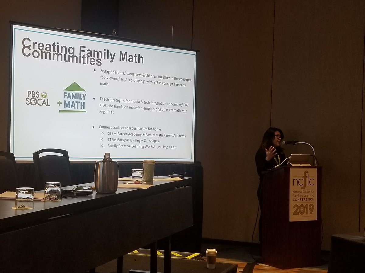 nprishker's tweet photo. Parents are the first teacher for their children, @EdGalPBS is creating family math communities. #familymath #earlymath https://t.co/lgREOR5pWI