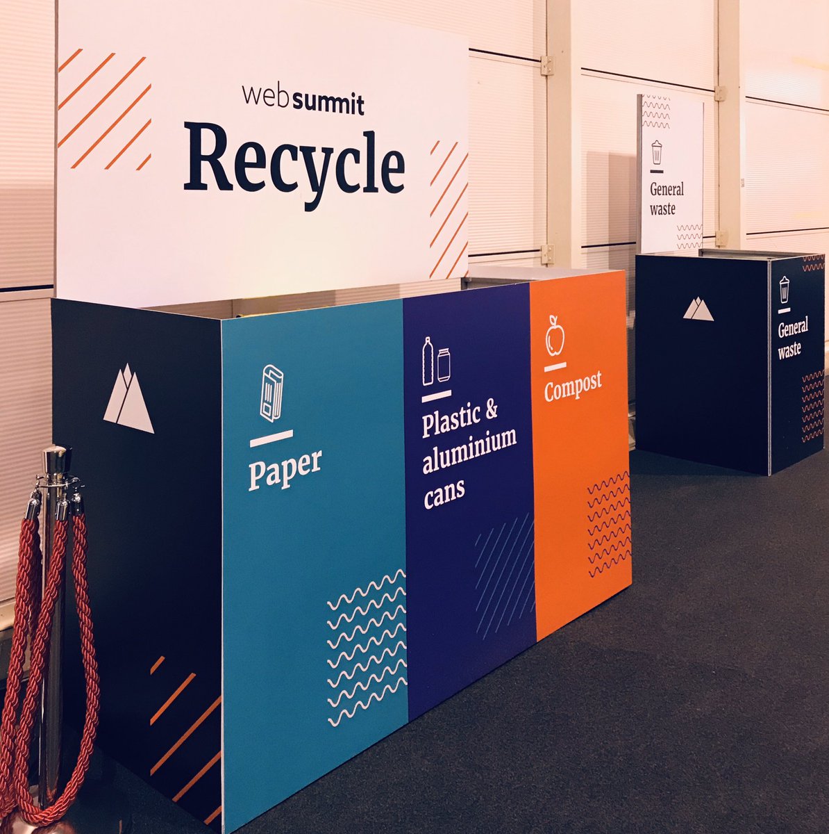 ClaudiaNunesSW's tweet photo. Another #websummit edition, another opportunity to become more sustainable #UKatWebSummit #BeyondPlastics #FCO2 #reusablecoffeecup https://t.co/zShDVkRSkr