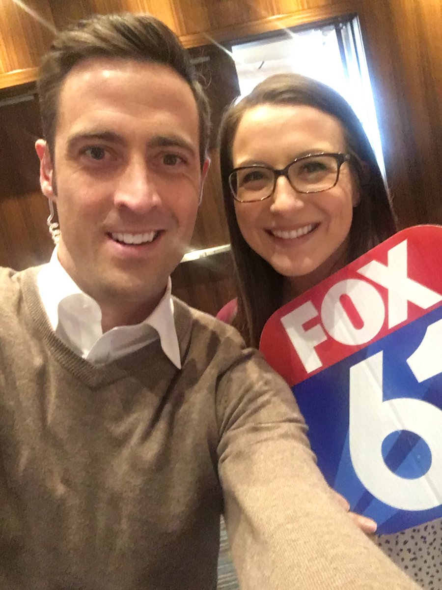 lifefullofsarah's tweet photo. Hangin with @Keith_McGilvery at work today! #Share61 @FOX61News https://t.co/tHM7hubg23