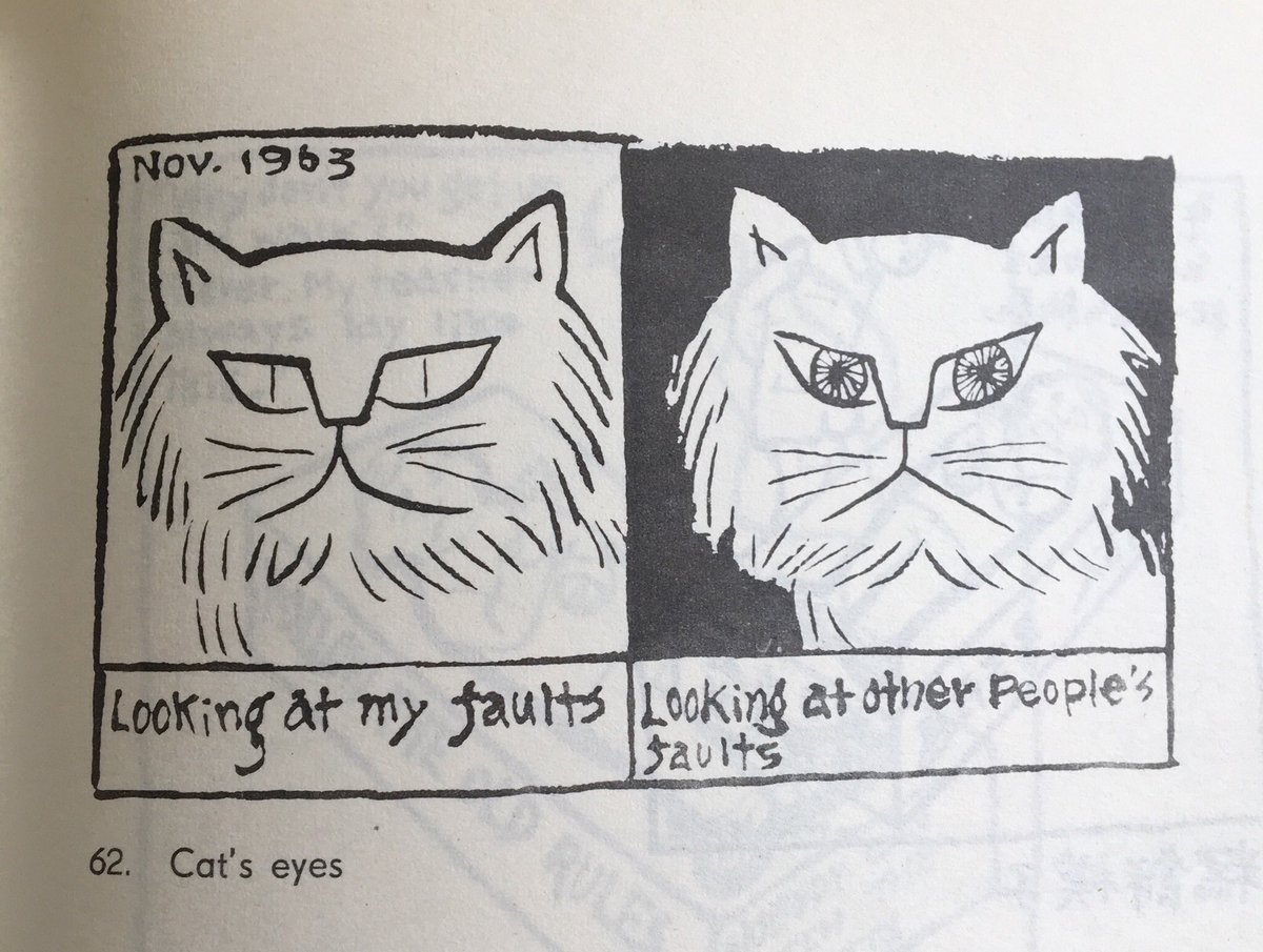 been reading a book of mid-century Chinese satirical cartoons. Hua Junwu had the modern meme template pegged before any of us were breathin