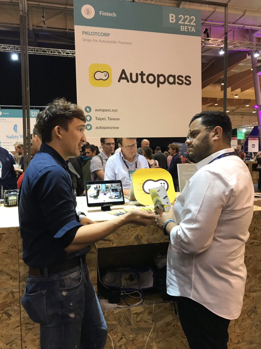 autopassnow's tweet photo. Spotted, @autopassnow is talking with some venture capital big role at @WebSummit https://t.co/c4csDqClij