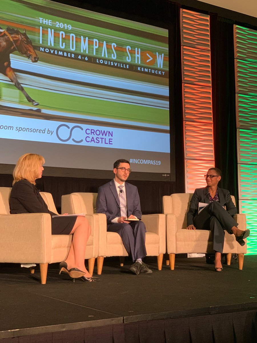 INCOMPAS's tweet image. INCOMPAS general counsel Angie Kronenberg talks with @FCC Rural Broadband Advisor Preston Wise and @Microsoft Paula Boyd about broadband mapping and finding the gaps