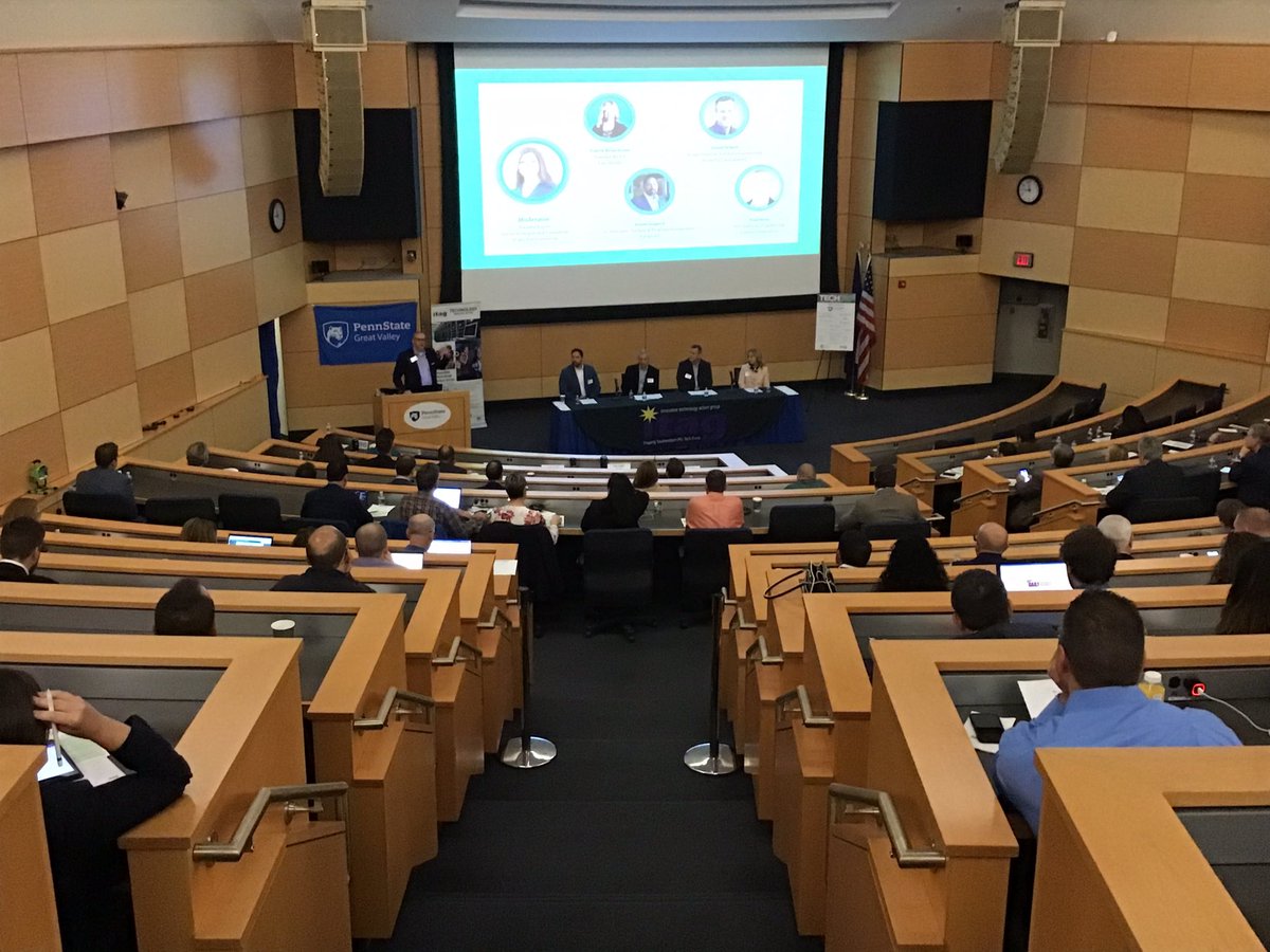 TECH360 is happening! <a href="/liamdempsey/">Liam Dempsey</a> moderating the Digital Transformation panel. Interesting to hear how local companies are handling it.