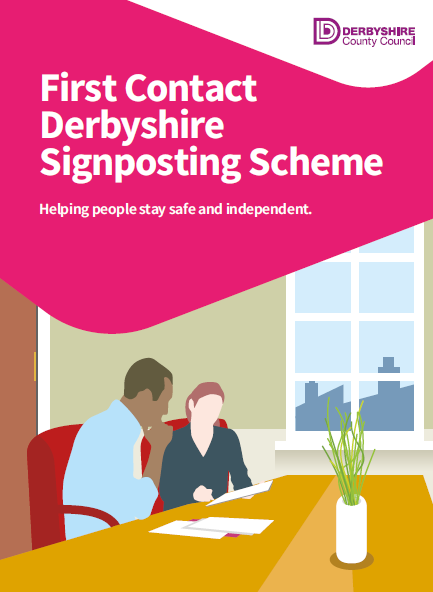 DerbyshireSAB's tweet photo. First Contact Derbyshire is a free service for adults living in Derbyshire &amp; is an easy way to get in touch with local services to support wellbeing &amp; stay independent. A #BSL video is available: https://t.co/LUfoQ12BCz @AgeUK_DD @BDA_Deaf @DioceseofDerby https://t.co/gO9wxUUOCn https://t.co/Am4UPFzyoK