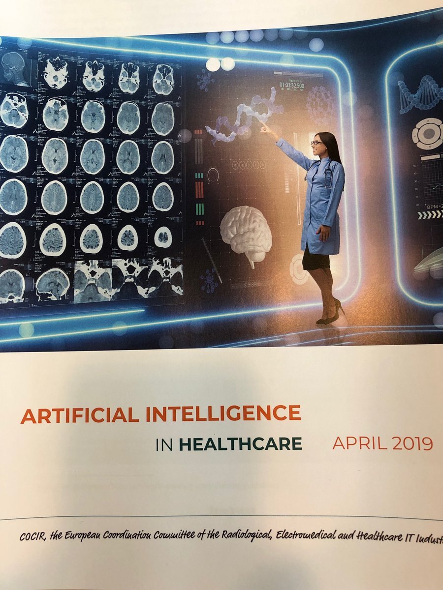 COCIR's tweet photo. Today we are at @Europarl_EN attending presentation of new #AI4People Report on Good #AI Governance. #Artificialintelligence in #Healthcare is already a reality and has brought improvements for #patients and other healthcare stakeholders. Our white paper https://t.co/iDQG8EEg4W https://t.co/LvvKE8mC3z