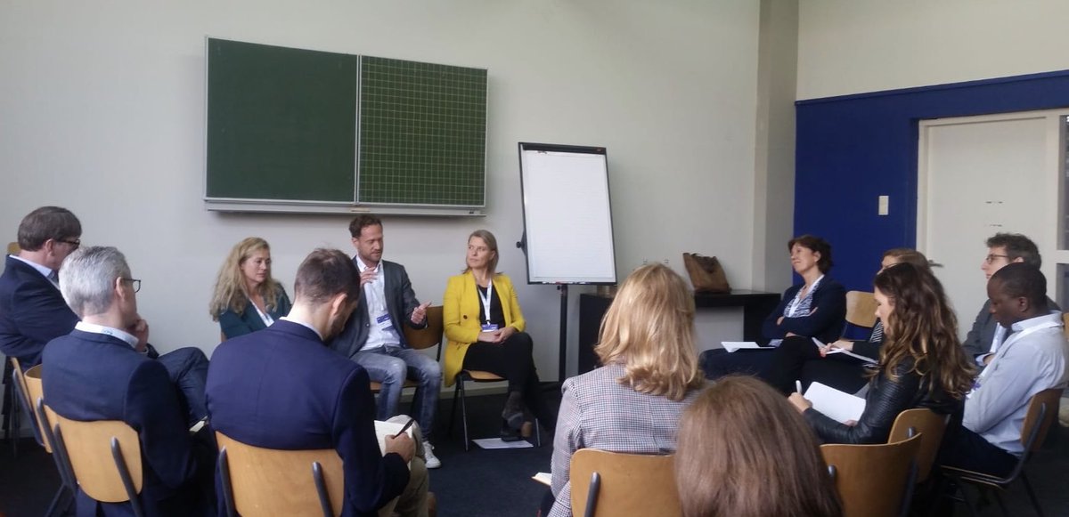 Great session on ‘the dark side of passion’ and the role of investors to help prevent stress &amp; burn-out among social entrepeneurs. @basvanabel <a href="/evpa/">Eva Payerl</a>