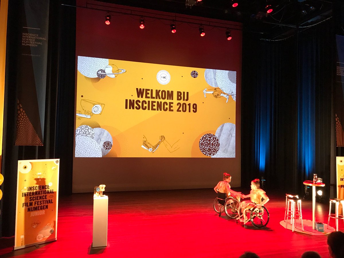 Mhnauta's tweet photo. Opening Inscience Junior, straks uitreiking wetenschapsprijs Klokhuis, spannend! @Durfpoli  @rug_gmw @AccareKJP https://t.co/7gBZF0sLID