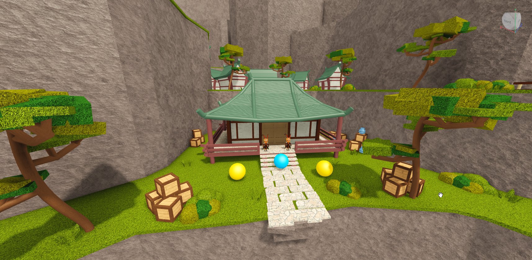 Wsly On Twitter In Preparation For Deathrun S Season 2 I M Fixing And Renovating A Whole Bunch Of Traps Here S A Look At The New Dojo That Is Home To The Feared Guard - how to find the golden apple in roblox deathrun 2021