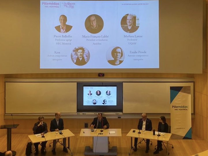 #EJC2019 l Deconstruction &amp; reconstruction de l’industrie de la #musique : « la révolution numérique a changé la relation entre les musiciens &amp; leurs publics, ainsi que le rôle d’acteurs comme #deezer qui ont changé la manière dont les fans consomment la musique. »